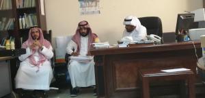 His Excellency the Dean of Al-Qunfudhah University College Visits the Mathematics Department